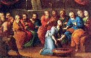 Mota, Jose de la Christ Washing the Feet of the Disciples